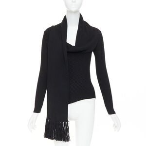Jean Paul Gaultier Wool Cowl Neck Sweater
